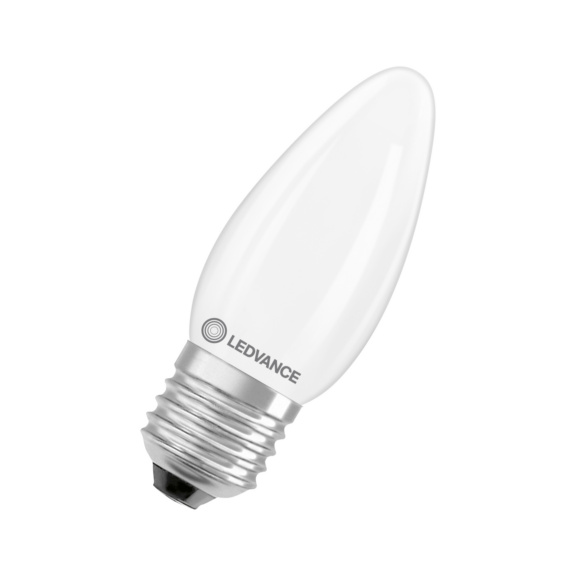 LED-kynttil&auml;lamppu CLASSIC B VALUE ei -himmennett&auml;v&auml;, matta - LED-LAMPPU CLB 5,9W/840 806lm E27 FR