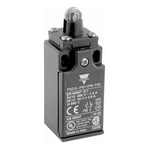  - LIMIT SW ROLLER PLUNGER NC+NO