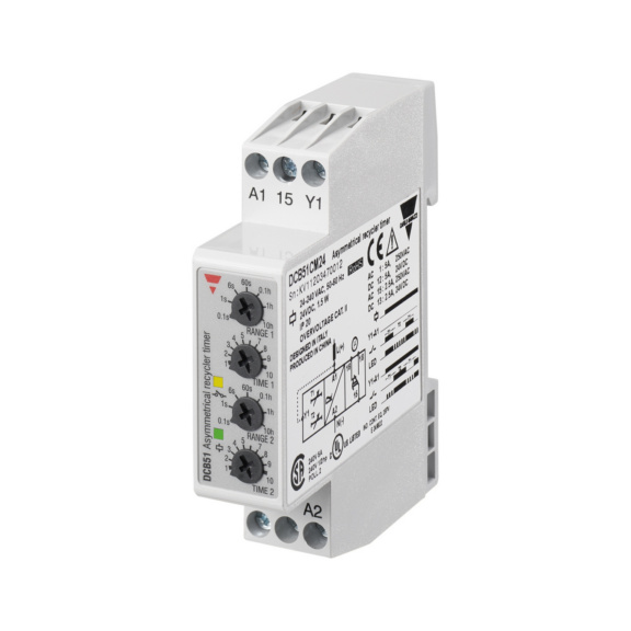  - TIME RELAY ON/OFF DELAY 1CO/8A