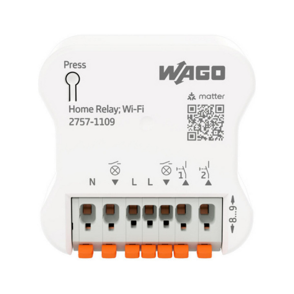 Releyksikk&ouml; 2757-sarja - RELEYKSIKK&Ouml; 6A 2-KOSK WIFI 2757-1109