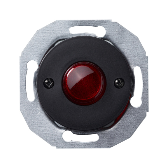  - BUTTON RED LENS IP21 BK RENOVA