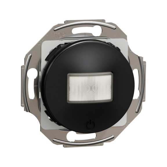  - MOTION DETECTOR PIR 160&deg; 10A BK RENOVA