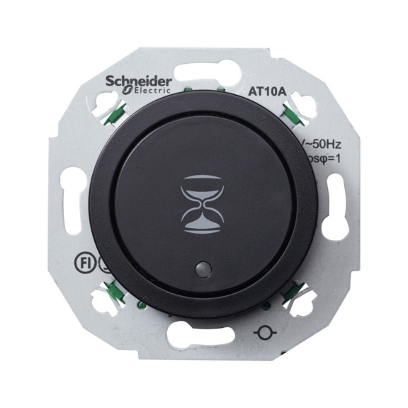  - TIMER 2P ADJUSTABLE IP21 BK RENOVA