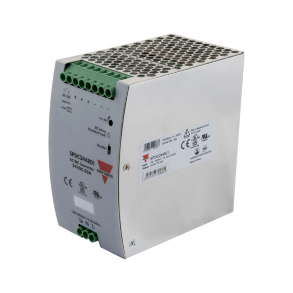 Tehol&auml;hde  SPDC - TEHOL&Auml;HDE 24VDC 20A 480W 90-264AC TULO