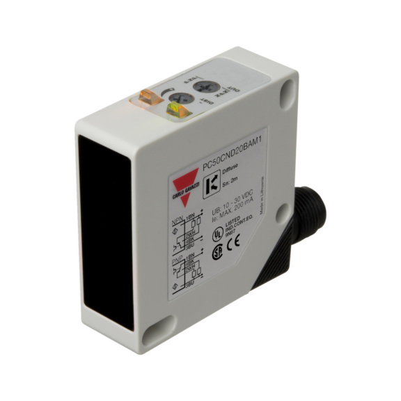  - PHOTOEYE DR PL 2M DC NO+NC PLUG