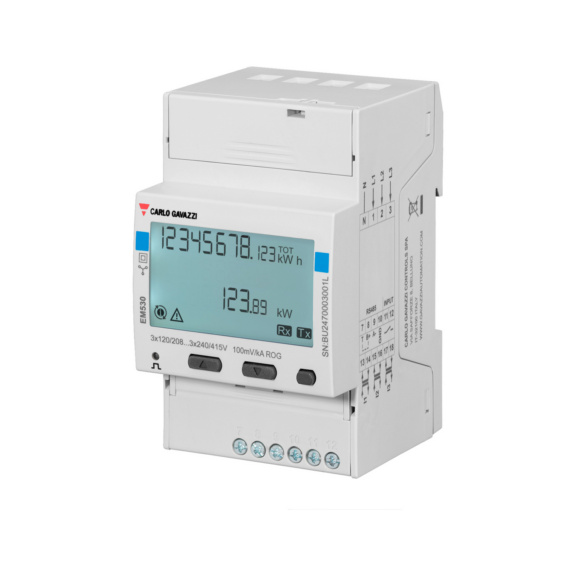 Energiamittari EM530 - ENERGIAMI. EM530 3V ROG LK B 3-DIN S1