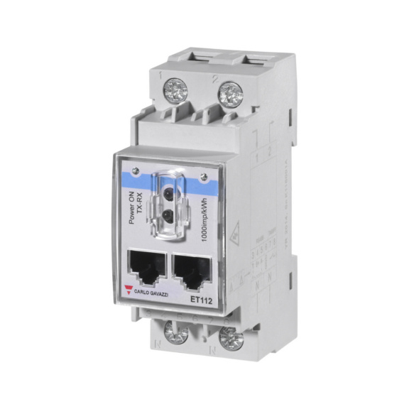 Energiamittari ET112 - ENERGIAMI. ET112 1V 100A LK B 2-DIN S1