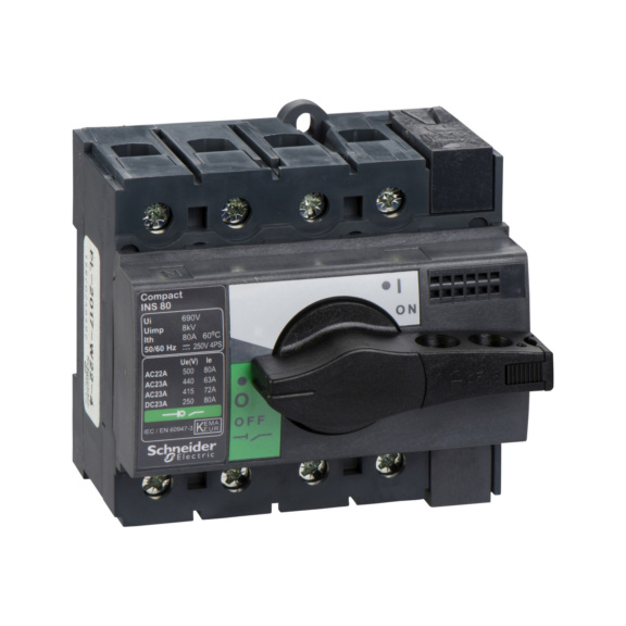Kompaktikatkaisija ComPacT - KUORMANEROTIN COMPACT 4-NAP INS80
