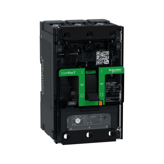 Switch-disconnector ComPacT Schneider - MCCB COMPACT NSXM 100NA 3P 100A