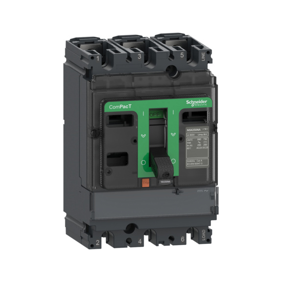 Switch-disconnector ComPacT Schneider - SWITCH DISCONNECTOR NSX100NA 2P 100A