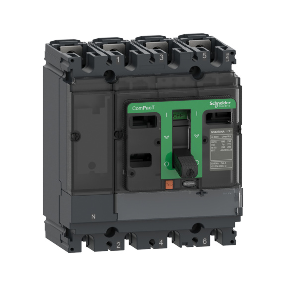 Switch-disconnector ComPacT Schneider - SWITCH DISCONNECTOR NSX160NA 160A 4P