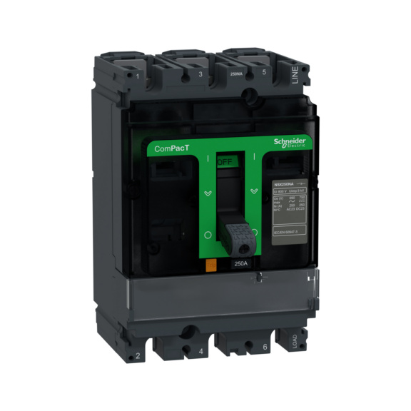 Switch-disconnector ComPacT Schneider - SWITCH DISCONNECTOR NSX250NA 3P 250A