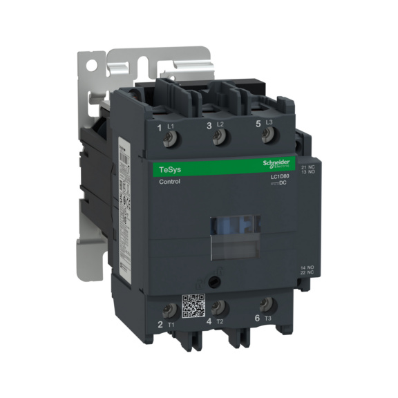 Contactor TeSys D - CONTACTOR TESYS 80A 3NO 110VDC LC1D80FD