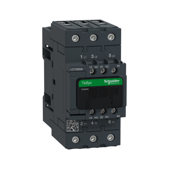 Kontaktori TeSys D - KONTAKTORI TESYS 50A 220VAC LC1D50AM7