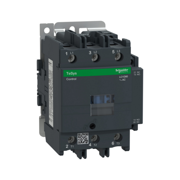 Kontaktori TeSys D - KONTAKTORI TESYS 80A 3S 400VAC LC1D80V7