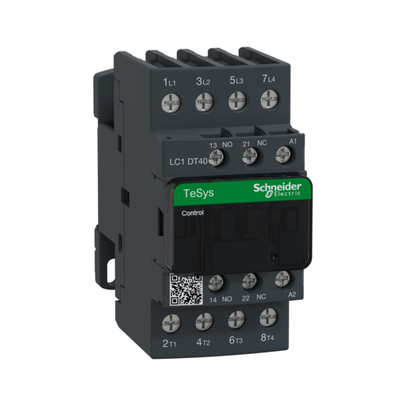 Contactor TeSys D - CONTACTOR TESYS 40A 230VAC LC1DT40P7