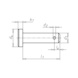 Sokkatappi - SOKKATAPPI DIN 1434 ZN 8X22/2,0 - 2