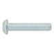 Kuusiokoloruuvi, kupukanta - TX-KOLOR. DIN34805-1 TX 08.8 ZN M3X3 - 1