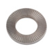 Serrated wedge lock washer pair W.TEC SET WIDE DESIGN - W&Uuml;RTH LOCK A4 M8X16,6 - 1