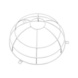 Pallosuoja BSK 200x90mm IK09 Luxomat