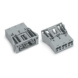 Plug-in connector WINSTA MIDI - SOCKET 3-POLE GRAY 770-743 WAGO - 1