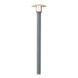 Post light IP44 HEIMDAL - LUMINAIRE HEIMDAL 402-312 IP44 E27 GY - 1