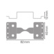 Lightline connector Linear IndiviLED - LN INDV LIGHT LINE CONNECTOR - 2