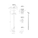  - FLOODLIGHT POLE KH10TO15/89 - 2