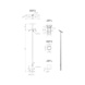  - FLOODLIGHT POLE KH12TO15/89 - 2
