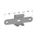 Universal coupler continuously galvanized, MP bolagen - UNIVERSAL JOINT 114S FE C2 MP-114S - 2