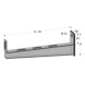 Wall bracket MP batch hot-dip galvanized, MP bolagen - WALL BRACKET 172Z2 C4 200MM MP-172Z2 - 2