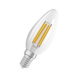 LED candle lamp CLASSIC B LED PERFOR DIM clear E14 - LED-LAMP CLB 3,4W/827 470lm E14 DIM CL - 1