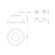 Alasvalo Downlight Comfort - ALASVALO DL CMFT D250 42W CCT U19 DALI - 2