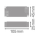  - CONNECTOR DR DALI-P-30/220-240/700 - 2