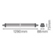 Suljettu teollisuusvalaisin Damp Proof - VALAISIN DP FLEX 1200 34W 840 ML IP66 - 2