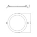Alasvalo Downlight Slim Alu - ALASVALO DL SLIM ALU D205 19W CCT DALI - 2