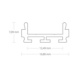  - SURFACE MOUNTING PROF. LED PL6 EL. AL 2M - 2