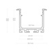  - RECESSED PROFILE LED PN7N EL. AL 2M - 2