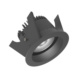  - DOWNLIGHT FLUXE 75 HV-FD 800lm 4K 40D BK - 1