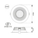  - DOWNLIGHT SLC 160-170 3K/4K IP54 ND WT - 2