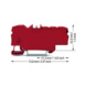 Haaroitusliitin 2206-sarja 1x6(10)mm&sup2;/6x1.5(2,5)mm&sup2; TOPJOB&reg; S - HAAROITUSLIITIN PU 2206-8033 - 2