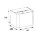 Sein&auml;valaisin SLC Shadow - VALAISIN 2XSCHUKO 2X5W 3CCT IP65/IP54 - 2