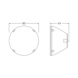 Heijastin Tracklight Spot Reflector - HEIJASTIN TR SP REFLECTOR 20W 15D - 2