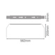 Pinta-asennuskannake High Bay Flex - PINTA-ASENNUSKA. HB FLEX SURFACE BRACKET - 2