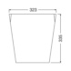  - URBAN VILLA FROSTED GLASS SET - 2