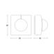 Liiketunnistin 3000-sarja - LIIKETUNN IS 3180 COM1 SQ 180 IP54 AP VA - 2
