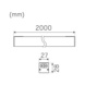  - LIGHT FLEXLINE 3370lm 38W 27/3/4K WT - 2