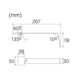 Kannatinvarsi Flexline - KANNATINVARSI FLEXLINE 32MM 2KPL MU - 2