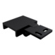  - CORNER BRACKET FLEXLINE 32MM 2PCS BK - 1