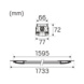  - LIGHT LITELINE IP66 8400lm GR DA2 - 2